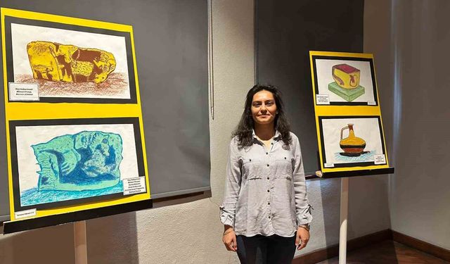 Çankırı'da el emeği eserler görücüye çıktı