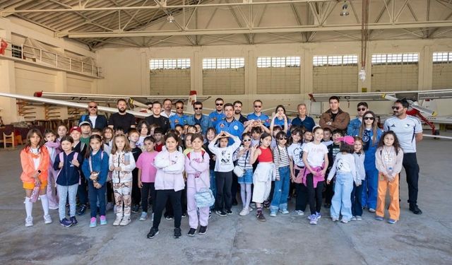 Çocuklar 'İstikbal göklerdedir' dedi