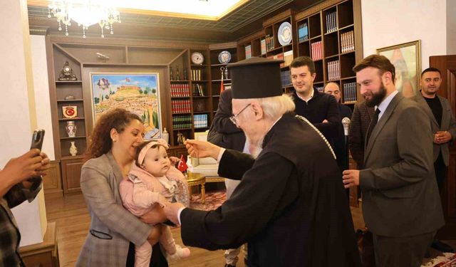 Fener Rum Patriği Bartholomeos Nevşehir'de temaslarda bulundu