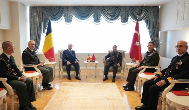 Genelkurmay Başkanı Bayraktaroğlu, Belçikalı mevkidaşı ile görüştü