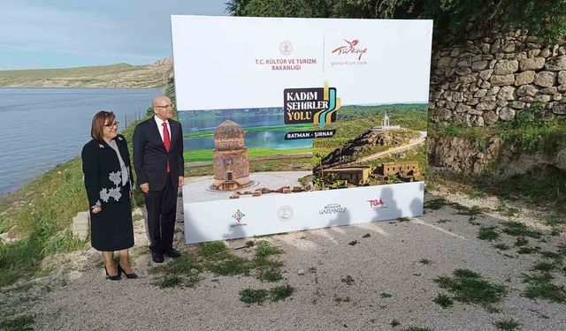 Hasankeyf'te 'Kadim Şehirler Yolu Projesi' hayata geçirildi