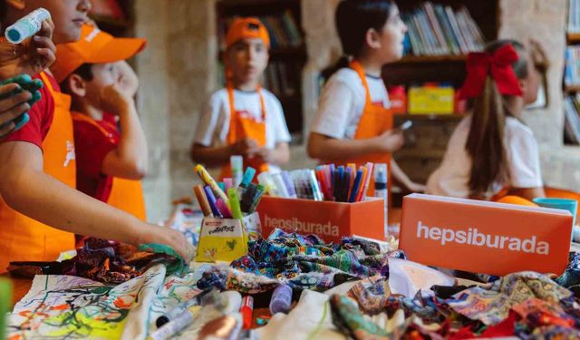 Hepsiburada'dan Mardin Bienali'nde çocukların sanat yolculuğuna destek