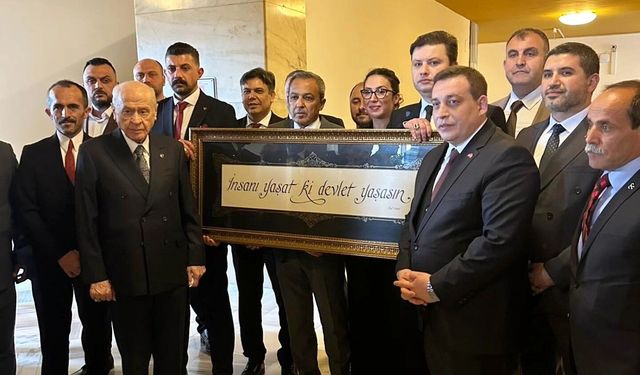 İl Başkanından Bahçeli'ye ziyaret