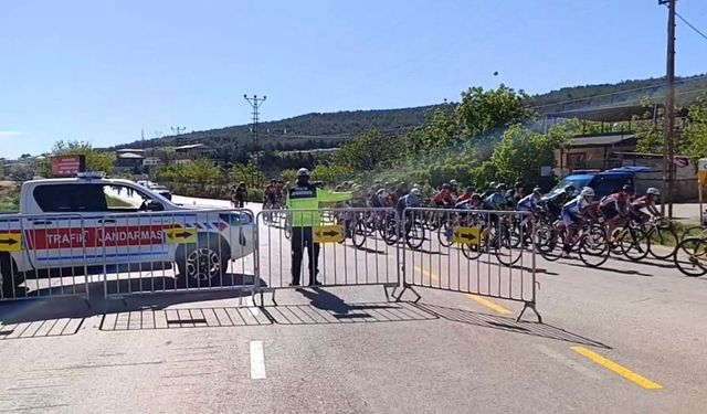 Jandarmadan bisiklet yarışlarında geniş güvenlik önlemleri