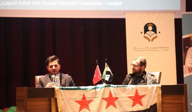 KBÜ'de Suriye devriminin yıl dönümü programı düzenlendi