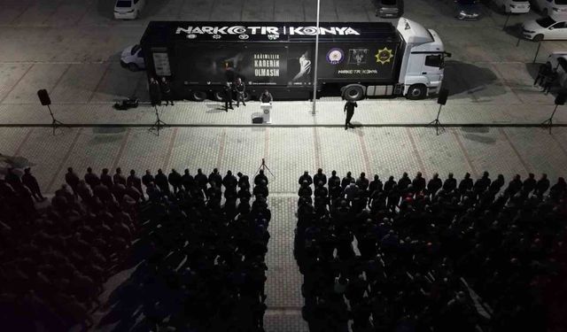 Konya'da zehir tacirlerine operasyon: 32 kişi tutuklandı