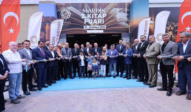 Mardin'de '3. Kitap Fuarı' kapılarını açtı
