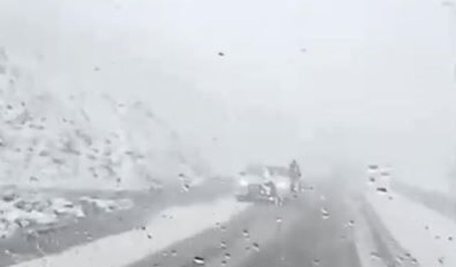 Mayıs ortasında kar esareti