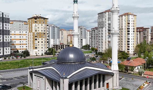 Melikgazi Belediyesi Osman-Fatma Fırıncı Cami açılıyor
