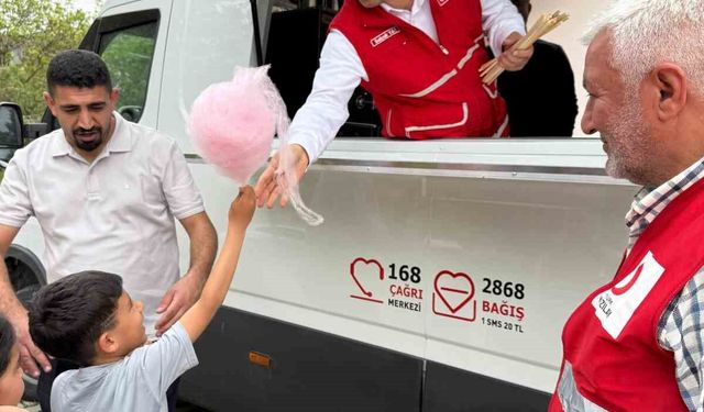 Muradiye'de çocuklar için bayram etkinliği düzenlendi