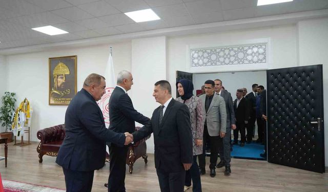 Muş'ta bayramlaşma programı