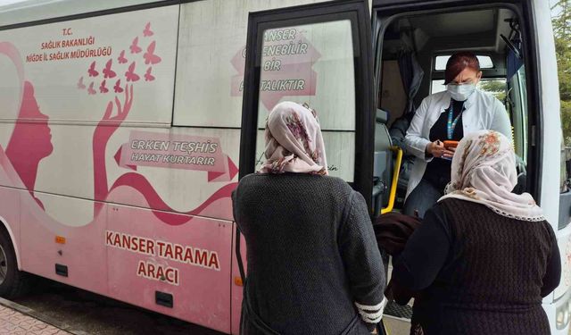 Niğde'de mobil sağlık seferberliği: Uzak köylere ücretsiz sağlık hizmeti