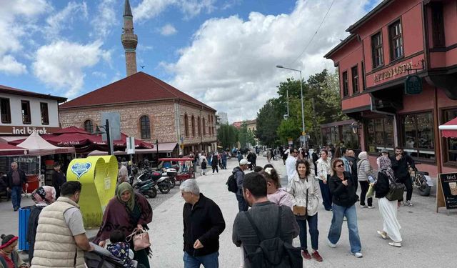 Odunpazarı'nda bayram yoğunluğu