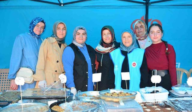 Ordu'da geleceğin hafızlarına hayır çarşısı ile destek