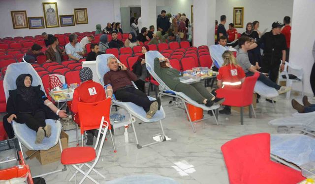 Ordu'da öğrenciler 127 ünite kan topladı