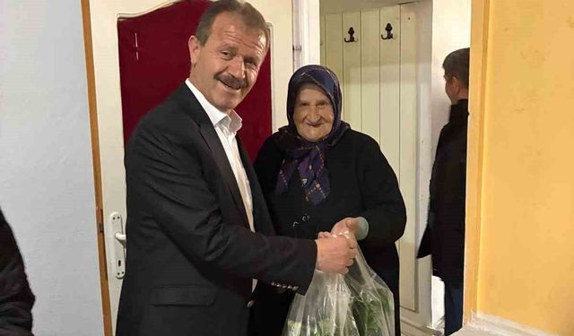 Ovacık Belediyesi'nden üreticiye 5 bin 600 fide desteği