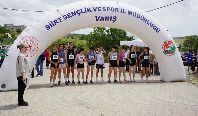 Siirt'te dağ koşuları milli takım seçmeleri tamamlandı