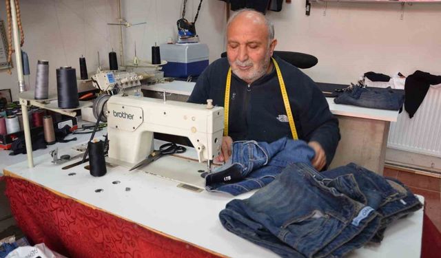 Tercan'da terzilere bayram yoğunluğu