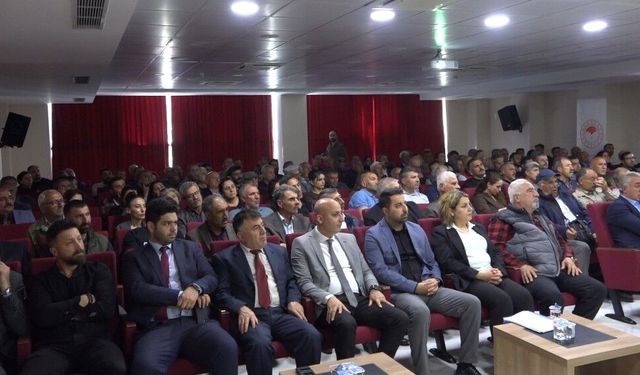 Tunceli'de KKYDP destekleri bilgilendirmesi