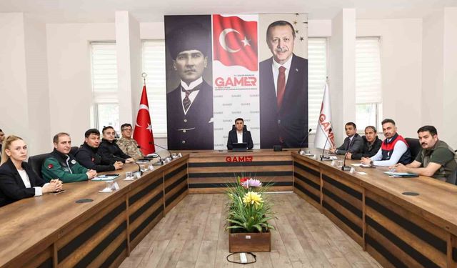 Tunceli'de yağışlarla birlikte taşkın riski masaya yatırıldı