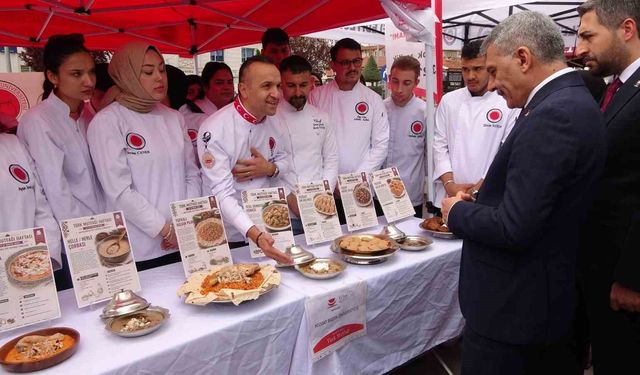 Türk Mutfağı Haftası'nda Yozgat'ın geleneksel lezzetleri tanıtıldı