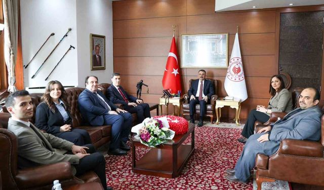 Vali Hacıbektaşoğlu TÜİK heyetini kabul etti