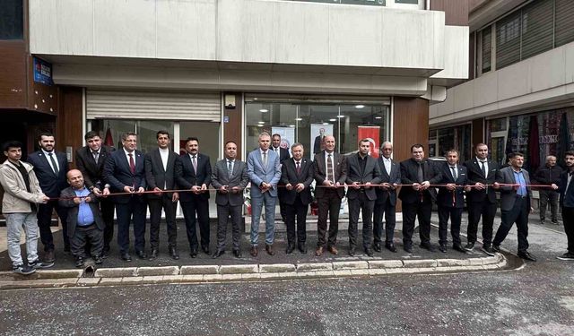 Yüksekova'da şehit ve gazi yakınları için yeni hizmet ofisi açıldı