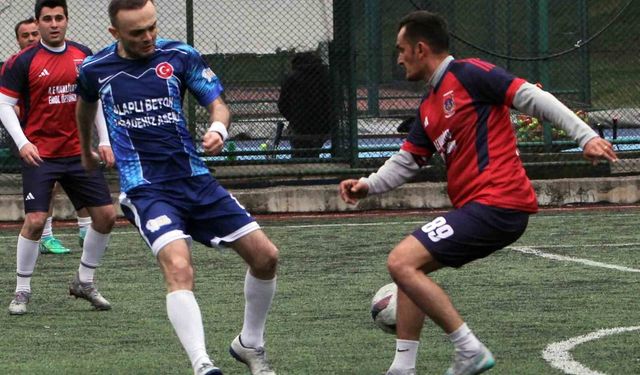 Zonguldak Adliyesinde futbol turnuvası finalistleri belli oldu