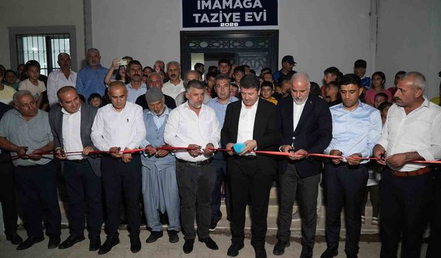 Adıyaman Belediyesi'nden İmamağa Mahallesi'ne taziye evi