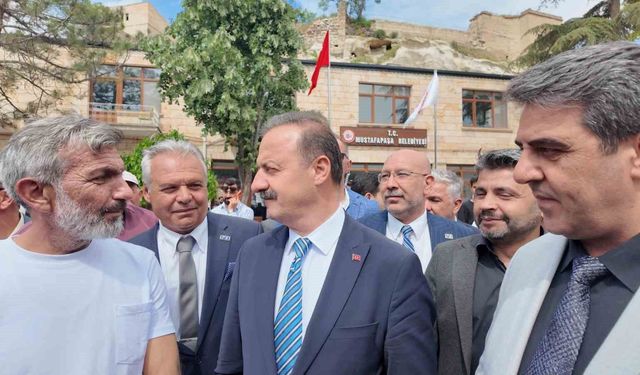 Ağıralioğlu, Mustafapaşa Beldesi'nde vatandaşla buluştu