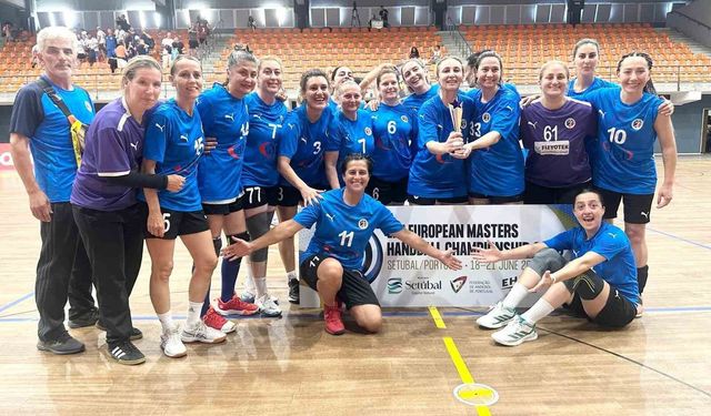 Aliağa Veteran Hentbol Takımı, Avrupa 4.'sü oldu
