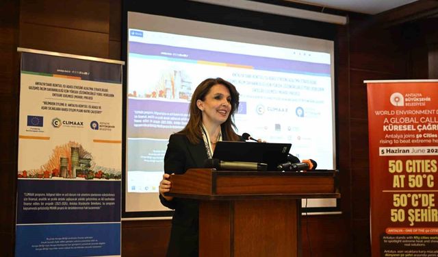 Antalya Büyükşehir Belediyesi, CLIMAAX Projesi kapsamında çalıştay düzenledi
