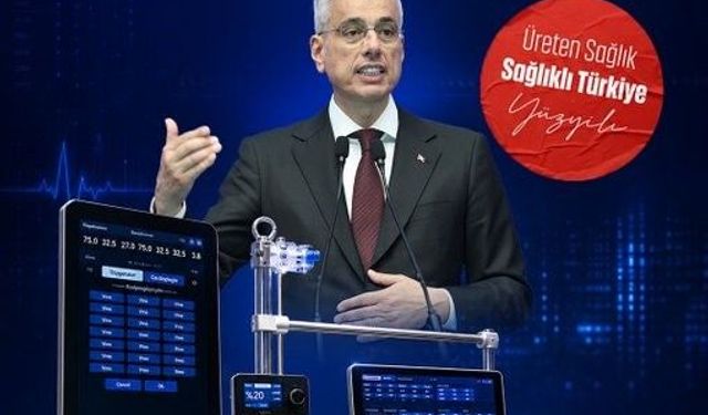 Bakan Memişoğlu'ndan 'Yerli Kalp Akciğer Makinesi' paylaşımı