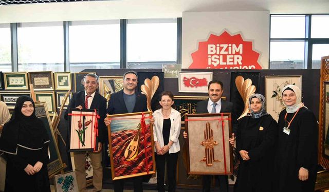 BAŞ-MEK'te emek ve üretim sergilendi