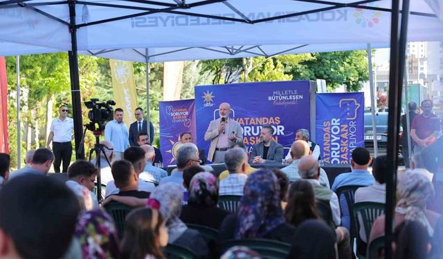 Başkan Çolakbayrakdar: 'Her haneye dokunan hizmet üretiyoruz'