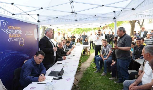 Başkan Palancıoğlu, 'Vatandaş Soruyor, Başkan Cevaplıyor' programıyla 4 mahalleyi dinledi