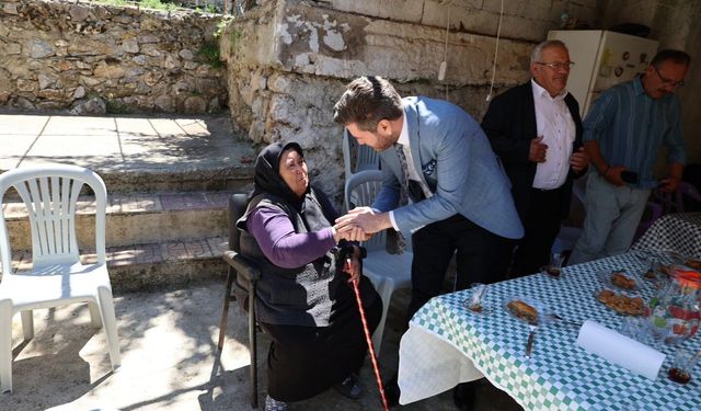 Başkan Tatık'tan şehit ailelerine anlamlı ziyaret
