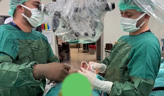 Bayburt'ta sinire baskı yapan bel fıtığı ameliyatla temizlendi
