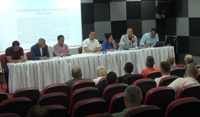 Belediye yetkilileri ve halk otobüsü sahipleri bir araya geldi