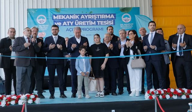 Büyükşehir'in Mekanik Ayırma ve ATY Üretim Tesisi açıldı