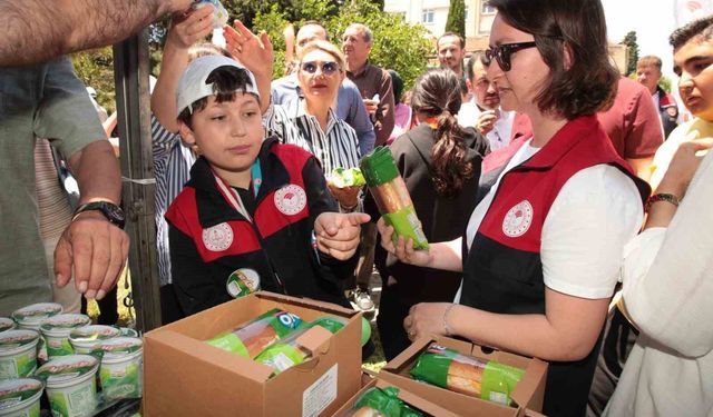Çanakkale'de miniklerle Dünya Süt Günü kutlaması