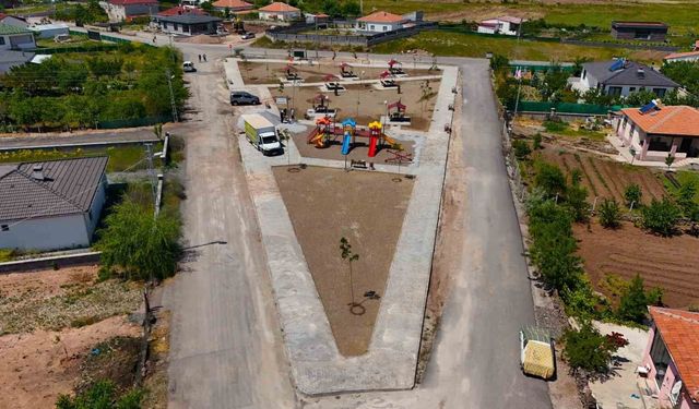 Çevril mahallesi yeni parkına kavuşuyor