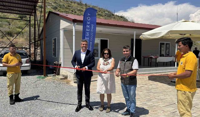 Çökertme'de Yangın İlk Müdahale Ekip Binası hizmete açıldı