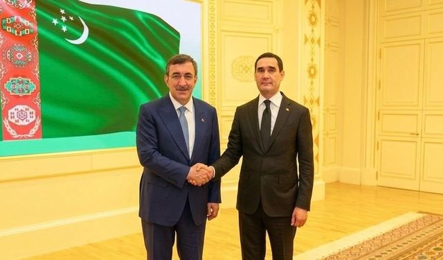 Cumhurbaşkanı Yardımcısı Yılmaz, Türk-Türkmen Komisyonu 9. Dönem Toplantısı'na katıldı