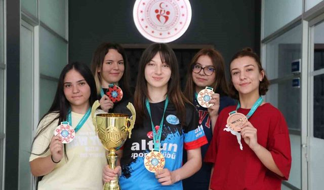 Dünya Kupası'ndan Kayseri'ye 9 madalya