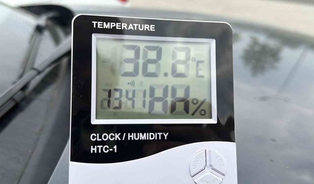 Düzce'de hava şaşırttı: 32 derecede yağmur sürprizi