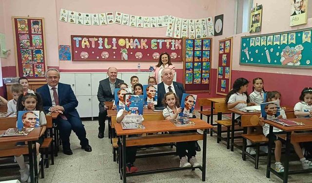 Edirne'de öğrenciler karne sevinci yaşadı