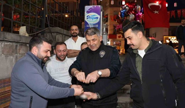 Erzurum'da Emniyet Müdürü tavsiye etti, vatandaş sigarayı bıraktı