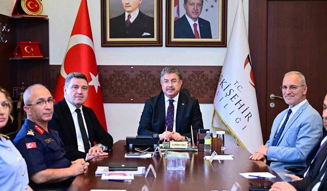 Eskişehir'de asayiş çalışmaları değerlendirildi