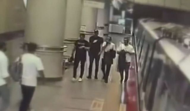Gayrettepe Metro İstasyonu'nda telefon hırsızlığı yapan şüpheli yakalandı